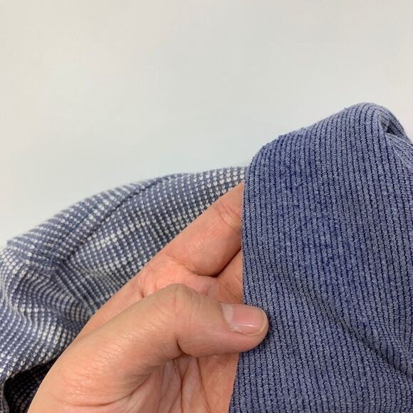 Robert Graham Sweatshirt Mens XL BlueJay White Classic Fit 1/4 Zip Rayon Blend - Picture 10 of 12